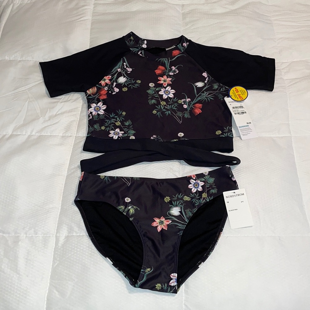 Zella Girl Coast Rashguard Swim